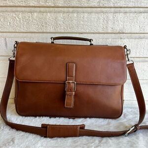 COACH Brown Y2K Vintage Transatlantic Laptop Work Messenger Ethan Sullivan Bag